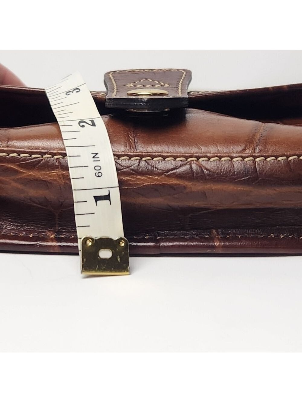 Vintage Dooney & Bourke Leather Wristlet Purse - Picture 13 of 13
